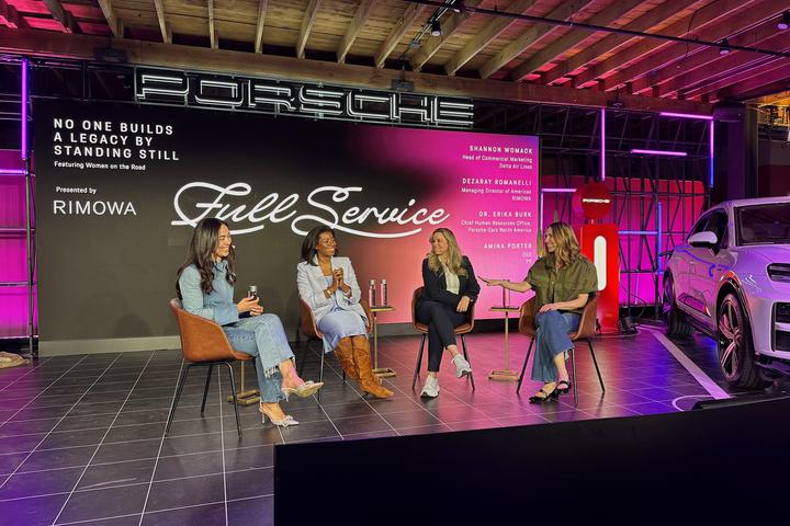 Shannon Womack, Managing Director - Product and Loyalty Marketing, speaks on the "No One Builds a Legacy by Standing Still: Featuring Women on the Road" panel with other women leaders from the transportation industry on their respective career journeys and the importance of diverse, dynamic leadership on March 10 at SXSW 2024.