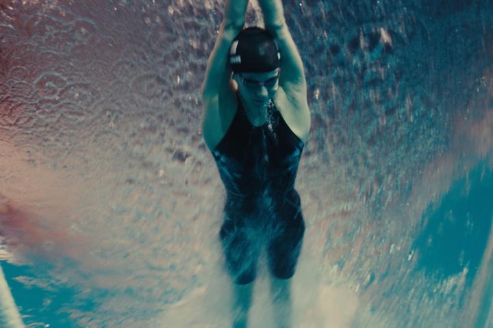 A still from the "Time" spot in Delta's campaigns for the Paris Games.