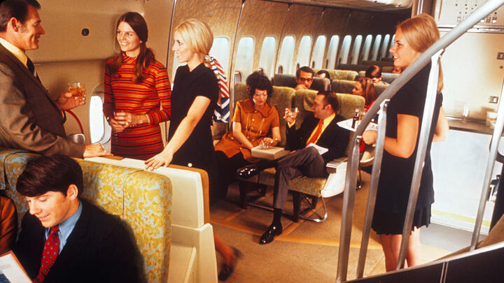 The double-decker 747 revolutionized the industry